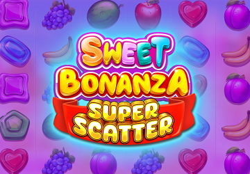 Автомат Sweet Bonanza Super Scatter в SlotGames казино